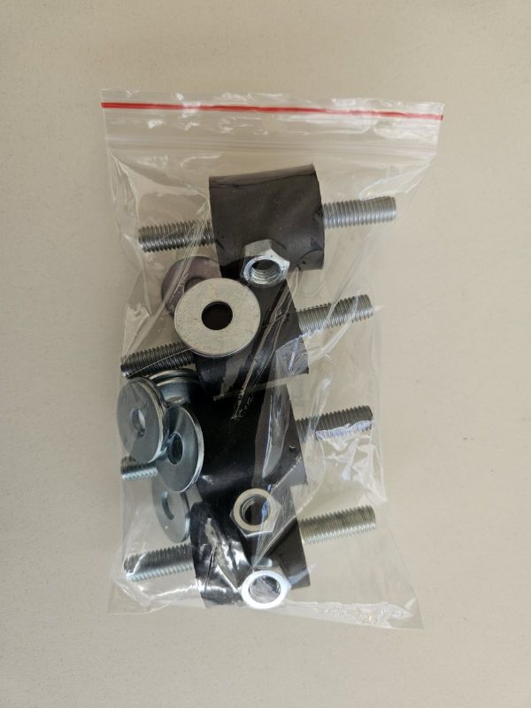 Set antivibranti MM 40/30 M8X23 M8X23 Sh 55