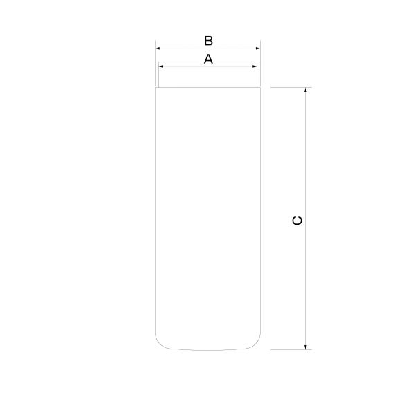 Racord pentru unitate exterioara din cauciuc anti-UV – Ø60 mm – gri SCD100604