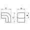 Curba canal 90 de grade EXCELLENS CA 60-EXC NEW LINE TC