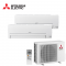 Mitsubishi Electric  MXZ-2HA50 +MSZ-HR25K +MSZ-HR35K dublu split smart Inverter 18000BTU