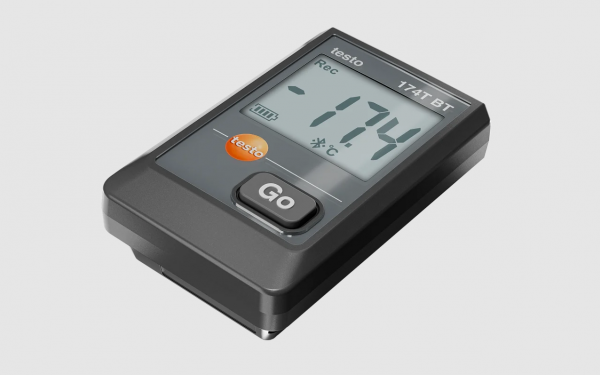 testo 174 T BT - Mini înregistrator de date pentru temperatură cu Bluetooth® și conexiune la aplicație