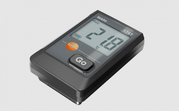 testo 174 T - Mini înregistrator de date pentru temperatură cu USB-C și software pentru PC