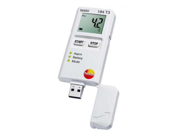 testo 184 T3 - Data logger de temperatură pentru monitorizarea transportului
