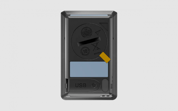 testo 174 H - Mini înregistrator de date pentru temperatură și umiditate cu USB-C și software pentru PC (negru)