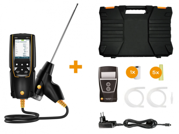 testo 310 II - Analizor de gaze de ardere cu imprimantă