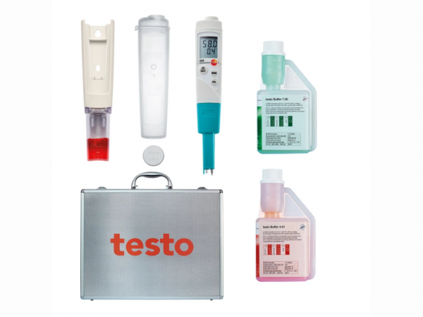 testo 206-pH1 - instrument de măsurare a pH-ului/temperaturii pentru lichide