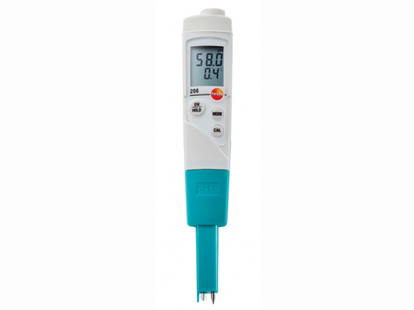 testo 206-pH1 - instrument de măsurare a pH-ului/temperaturii pentru lichide
