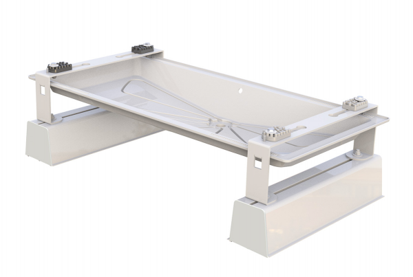 Tava de scurgere a condensului cu suporti si cablu de incalzire 3m (1050x400mm)