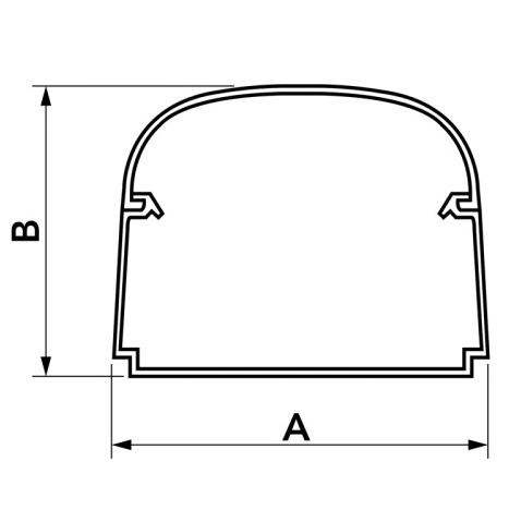 Canal mascare OPTIMA T75 - OPT WHITE