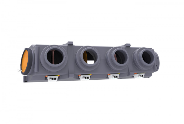 PROAIR cu 4 termostate si unitate de control Ø150/200 mm