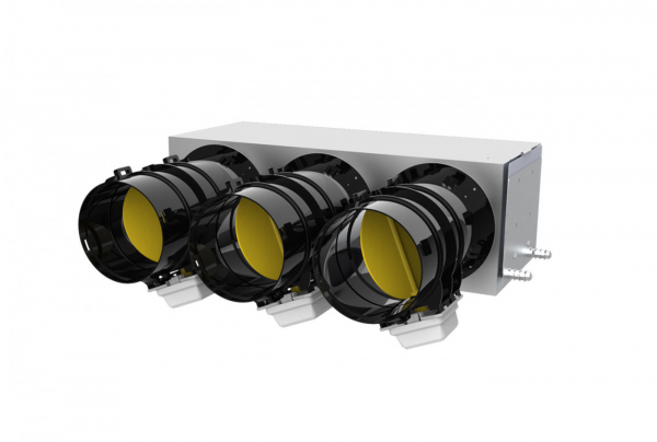 PROAIR cu 3 termostate si unitate de control Ø150