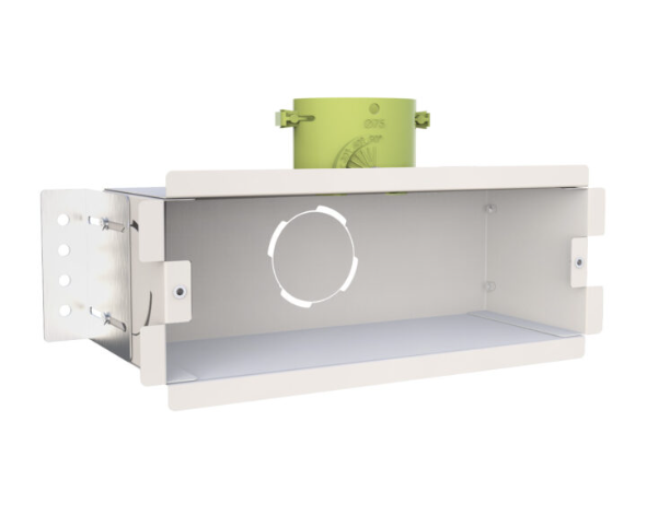 Plenum telescopic pentru tavan perete podea pentru MVHR Ø75 200x100