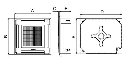 Ventiloconvector MAXA tip caseta HCA1 22