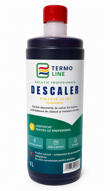 Solutie anticalcar pentru sisteme termice 1L DESCALER 5940878000748
