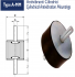 Antivibranti 135 TYPE A - MM 40/40 M8X23/M8X23 Sh.60- (AV/134/M8X23)