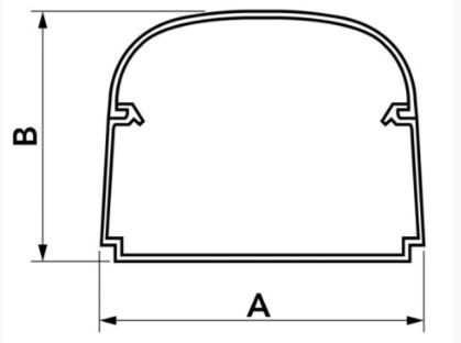 Canal mascare Optima GRI ANTR. T75-OPT