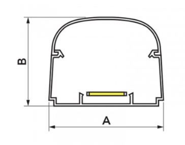 Canal mascare OPTIMA T62 - OPT WHITE