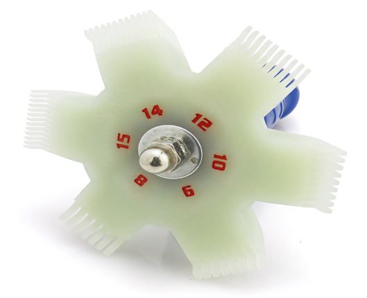 Pieptene din plastic pentru indreptare lamele  CT-351
