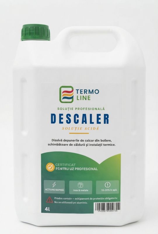 Soultie anticalcar pentru sisteme termice 4L DESCALER 5940878000755