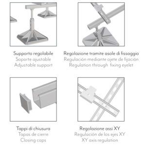 Sistem de sustinere a unitatilor exterioare mari 3000x1200 9794-863-99