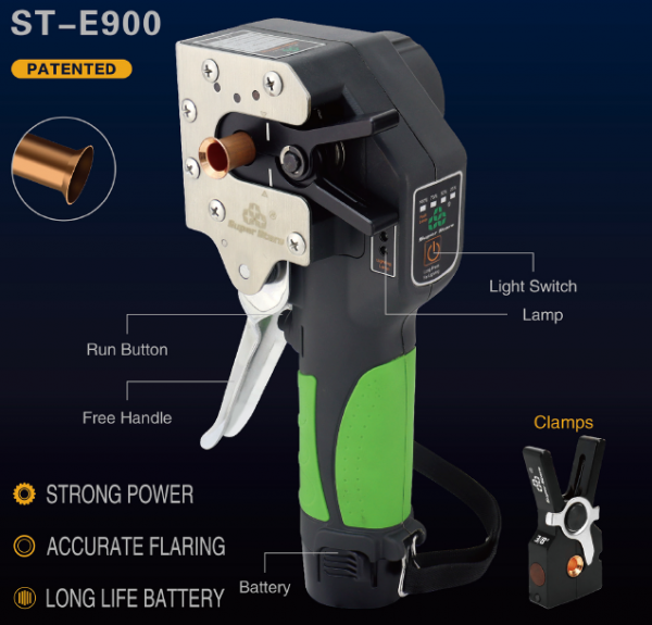 Dispozitiv cu acumulator de bercluit tevile ST-E900A-L