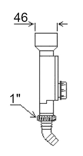 Sifon pentru aer conditionat Ghidini DN1 (121)