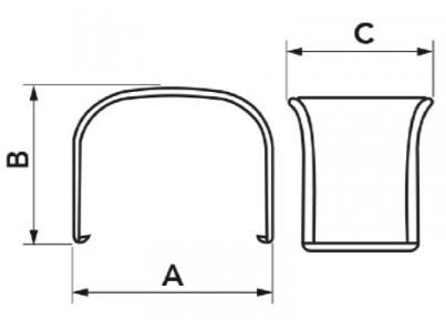 Prelungitor canal OPTIMA GRI ANTR. MG 75-OPT