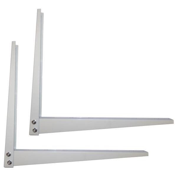 Console metalice rabatabile tabla 2.0mm 18000-24000BTU L530mm (albi)