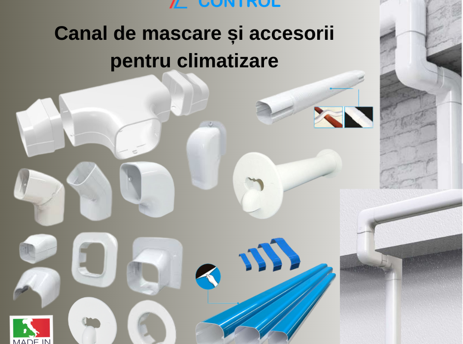 Canal de mascare și accesorii pentru climatizare